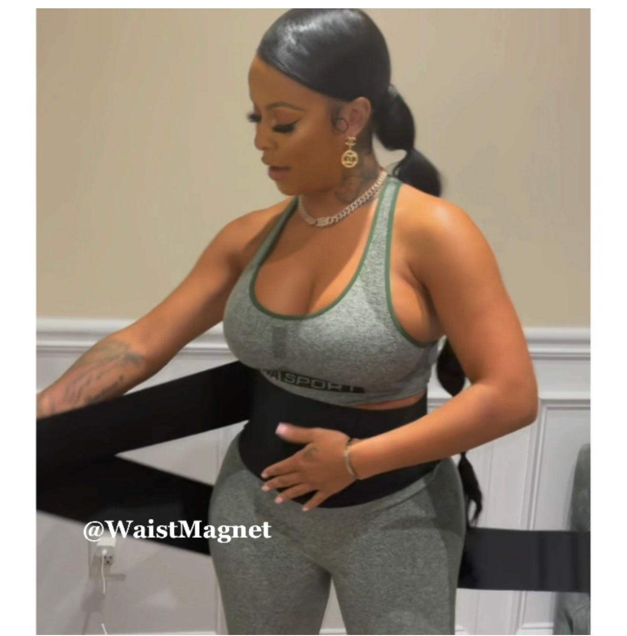 Secure The Waist Belt