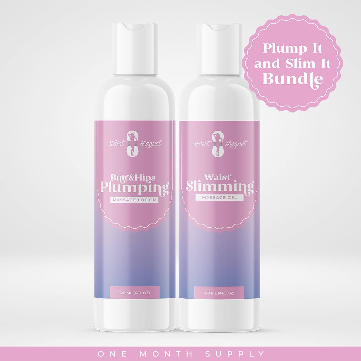 Plumping Lotion & Waist Slimming Gel Combo