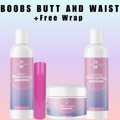 Boobs Butt & Waist Free Wrap