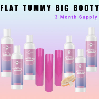 Flat Tummy Big Booty Bundle 3 Month Supply