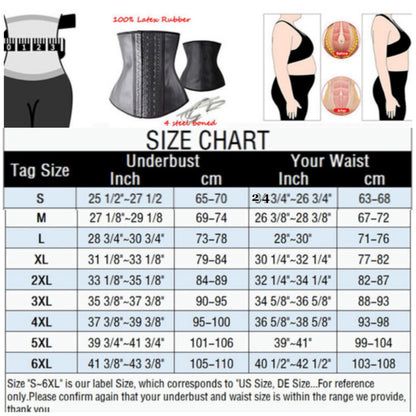 Hourglass Latex Waist Trainer