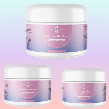 Cellulite Cream Bundle (3) Pack - WaistMagnet