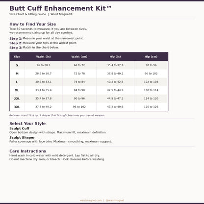 Butt Cuff Enhancement Kit