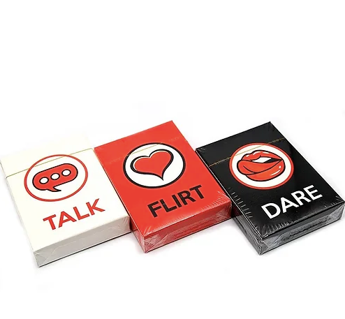 Talk Flirt Dare Card Game - WaistMagnet