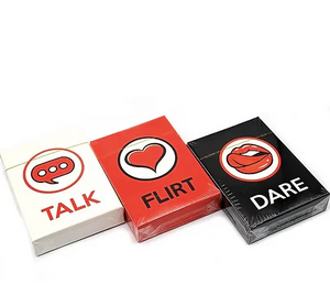 Talk Flirt Dare Card Game