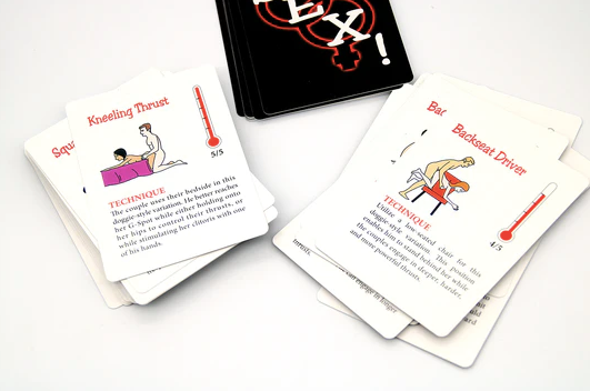 SEX Position Cards